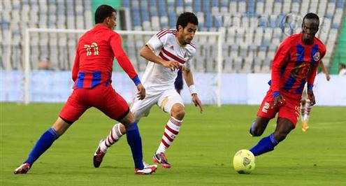 الزمالك يتعادل مع بتروجيت في مباراة الـ 4 أهداف والـ 20 مهاجم